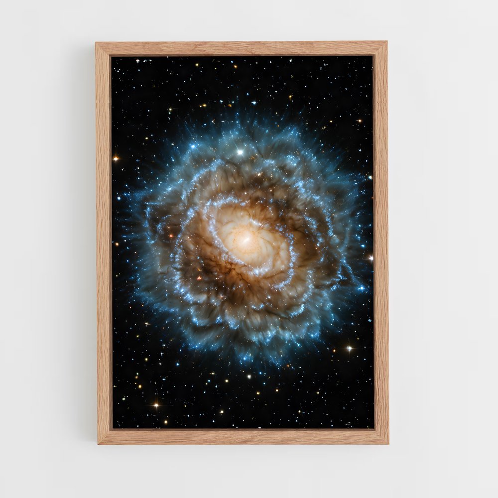 Poster Sublime Amas de galaxies (vue 4)
